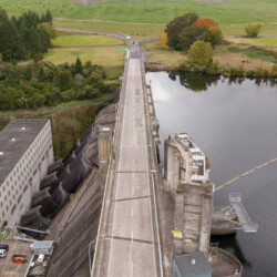 Photos taken in the South Waikato District for Waikato Screen. Location: Whakamaru Dam. -38.420072, 175.807793